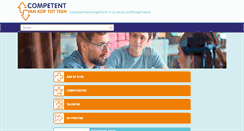 Desktop Screenshot of competentindesocialprofit.be